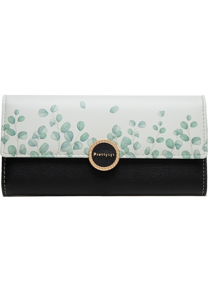 Fermuarlı Büyük Kapasiteli Kadın Uzun Cüzdan (Yurt Dışından)