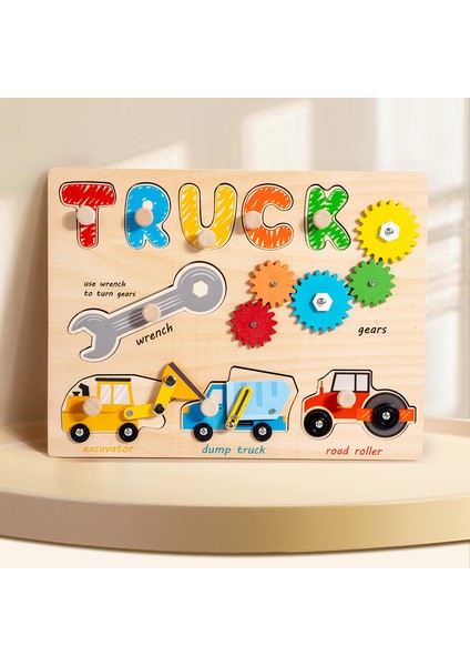 Ahşap El Kapma Bulmaca Meşgul Tahta Çocuk Erken Eğitim Eğitici Montessori Öğretim Yardımcıları Montessori Bulmaca Oyuncaklar (Yurt Dışından)