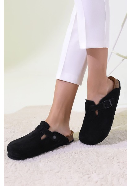 Torino Hakiki Deri Mantar Taban Ortopedik Unısex Terlik fiyatları