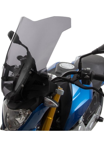 BMW G 310 R 2018-2019 Uyumlu Ayaklı Ön Tur Camı Şeffaf 48 cm