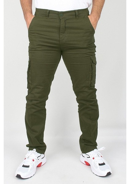 Erkek Askeri Kargo Pantolon Haki fiyatları