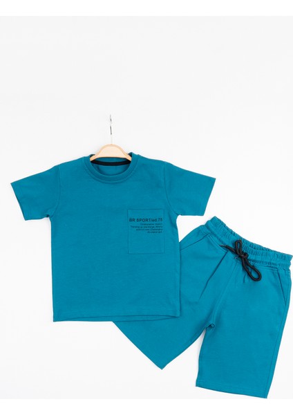 Pamuk Ikili Takım T-Shirt ve Şort Erkek Çocuk HLK506070183