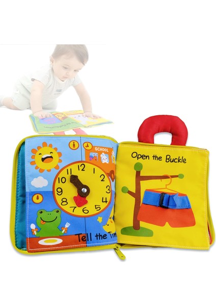 Bebek Kitapları,bebek Oyuncakları,yumuşak Kumaş Kitaplar,yenidoğan Oyuncak Hediyeleri,sessiz Kitabım,bebek Kitapları,etkileşimli 3D Kumaş,ilk Kitabım,etkinlik Kitapları1 (Yurt Dışından)