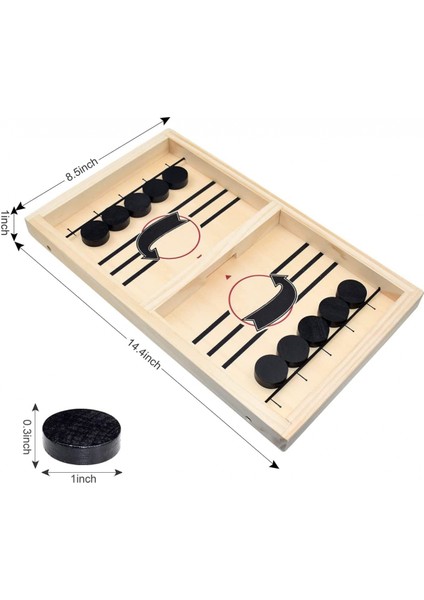 Süper Hızlı Sling Puck Oyunu, Çocuklar ve Yetişkinler Için Taşınabilir Masa Hokeyi Oyunu, Erkek ve Kız Çocuklar Için Masaüstü Sapan Oyunları Oyuncakları, Masaüstü Oyunu (Küçük)1 (Yurt Dışından) modelleri