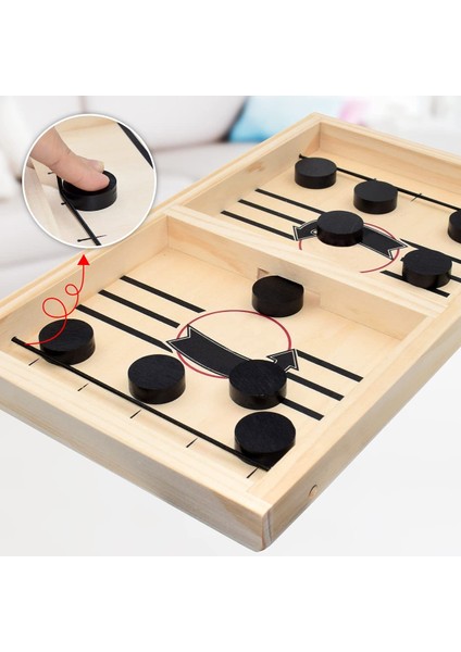 Süper Hızlı Sling Puck Oyunu, Çocuklar ve Yetişkinler Için Taşınabilir Masa Hokeyi Oyunu, Erkek ve Kız Çocuklar Için Masaüstü Sapan Oyunları Oyuncakları, Masaüstü Oyunu (Küçük)1 (Yurt Dışından) fırsatları