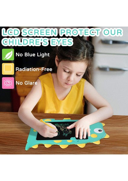 LCD Yazma Tableti, Çocuklar Için Yazma Tableti, 8.5 "çizim Tablet Pedi Doodle Tahtası Karalama ve 3-10 Yaşında Erkek/kız Hediyeleri Için Oynayın Eğitim Öğrenme Oyuncaklar (Yurt Dışından)