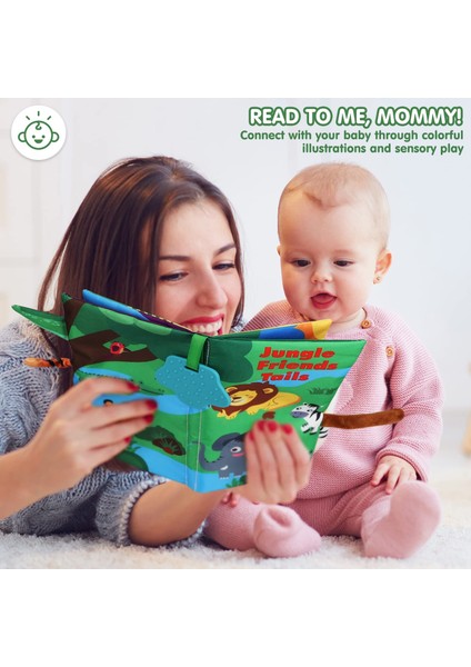 Bebek Kitabı, Yumuşak Bebek Kitabı 0-6 Ay, Bebekler Için Kumaş Kitaplar, Bebekler Için Dokunma ve Hissetme Kırışık Kitabı, Bebekler Için Yenidoğan Kitabı (Uçuş)1 (Yurt Dışından)