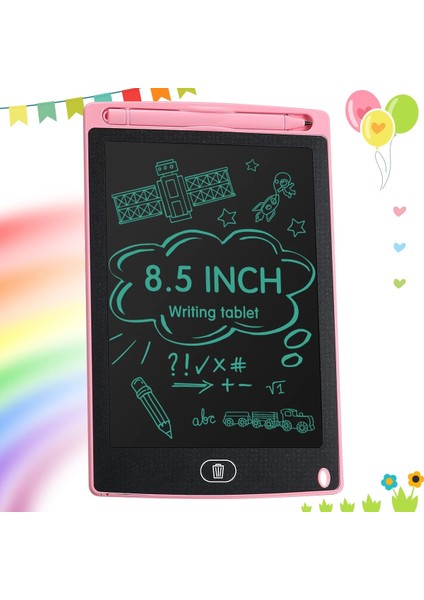 8.5 Inç LCD Yazma Tablet Çizim Kurulu Çocuklar Için Eskiz Defteri Oyuncaklar El Yazısı Yazı Tahtası Sihirli Çizim Tahtası Oyuncaklar1 (Yurt Dışından)