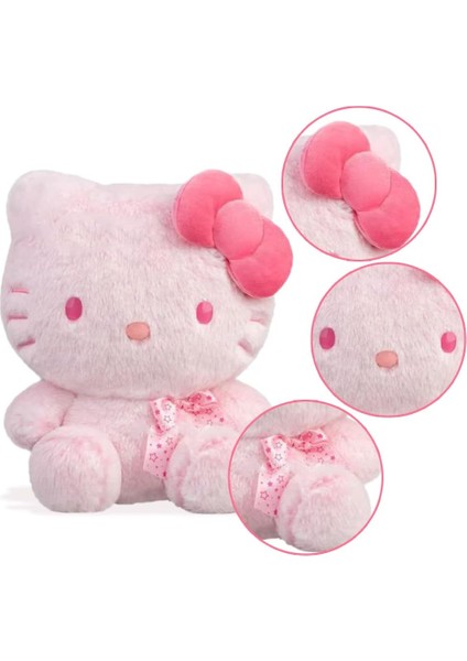 Sevimli Kitty Peluş Oyuncaklar, Yumuşak Pembe Kedi Bebek Dolması Peluş Oyuncak Kız Hayranları Için Doğum Günü Hediyeleri1 (Yurt Dışından)