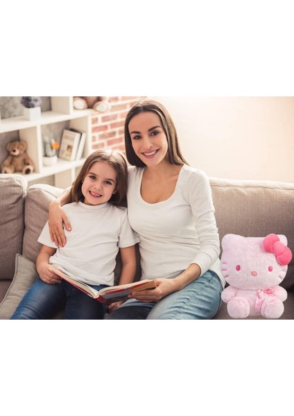 Sevimli Kitty Peluş Oyuncaklar, Yumuşak Pembe Kedi Bebek Dolması Peluş Oyuncak Kız Hayranları Için Doğum Günü Hediyeleri1 (Yurt Dışından)