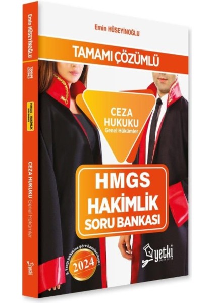 2024 Ceza Hukuku Genel Hükümler HMGS ve Hakimlik Soru Bankası