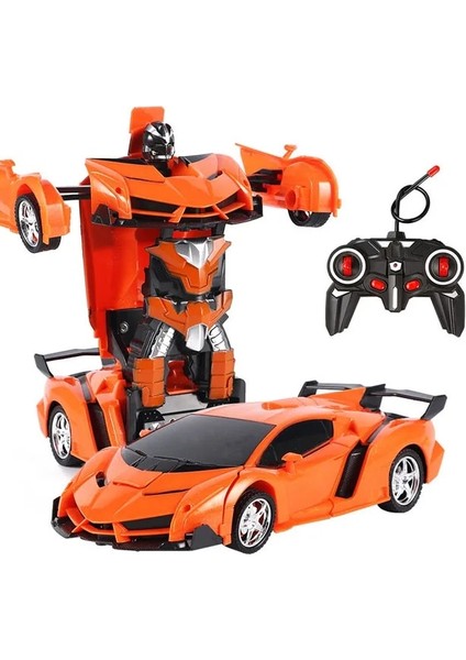 Elektrikli Rc Araba 2 In 1 Dönüşüm Robotlar Spor Araç Modeli Robotlar Erkek Oyuncakları Uzaktan Serin Rc Deformasyon Arabalar Çocuk Oyuncak Hediyeler1 (Yurt Dışından)