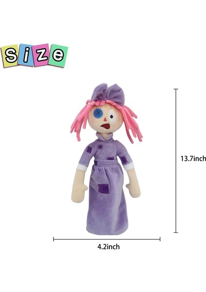 Inanılmaz Dijital Sirk Peluş, 11,2" Dijital Sirk Peluş Oyuncaklar, Çocuklar ve Hayranlar Için Pomni ve Jax Doldurulmuş Hayvan Peluş Bebek Hediyesi (Ragatha)1 (Yurt Dışından) fiyatları