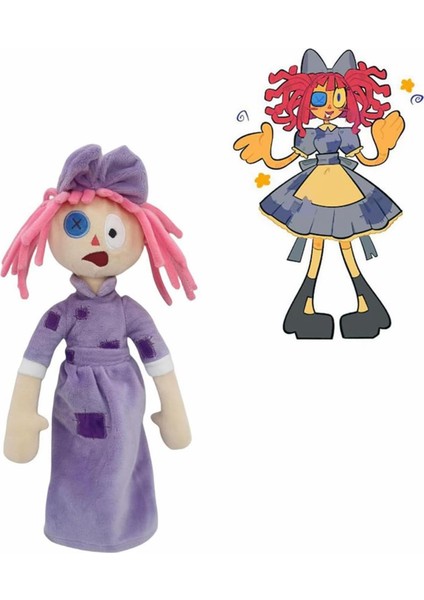 Inanılmaz Dijital Sirk Peluş, 11,2" Dijital Sirk Peluş Oyuncaklar, Çocuklar ve Hayranlar Için Pomni ve Jax Doldurulmuş Hayvan Peluş Bebek Hediyesi (Ragatha)1 (Yurt Dışından) fırsatları