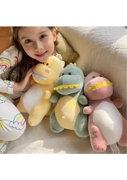 Dinozor Doldurulmuş Hayvan, 12U201C Sevimli Doldurulmuş Dinozor Peluş Yumuşak Dino Peluş Dinozor Peluş Oyuncaklar Erkek Kız Bebek Çocuklar Için (Yeşil)1 (Yurt Dışından)