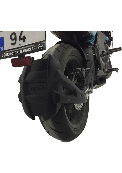 CF Moto 400 NK 2017-2020 Uyumlu Arka Çamur Sıyırıcı Siyah modelleri