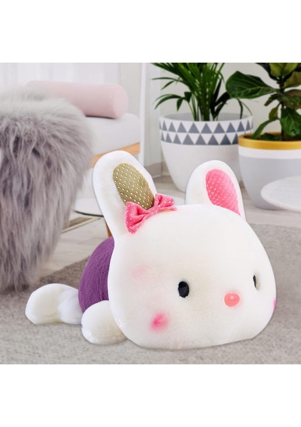 11.8" Tavşan Peluş Yastık Dolması Hayvan Sevimli Tavşan Peluş Oyuncak Mor Tavşan Peluş1 (Yurt Dışından) fırsatları