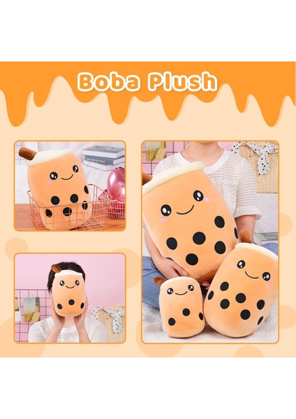 13.7 Inç Boba Peluş Dolması Kabarcık Çay Peluş Karikatür Süt Çay Bardağı Yastık Büyük, Çocuklar Için Yumuşak Kawaii, Kızlar1 (Yurt Dışından)