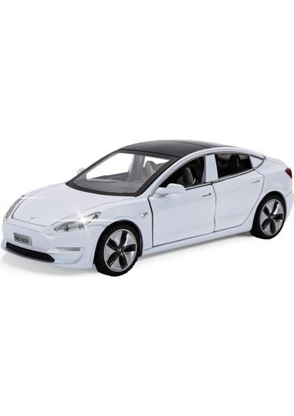 Oyuncak Araba Modeli 3 Döküm Metal Model Arabalar 3-12 Yaş Erkek ve Kız Çocuklar Için Geri Çekilebilir Araba (Beyaz)…1 (Yurt Dışından)