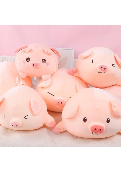 Domuz Peluş Oyuncak Dolması Domuz Sarılma Yastık Peluşlar Domuz Doldurulmuş Hayvan Göz Kırpma 15.7"1 (Yurt Dışından)