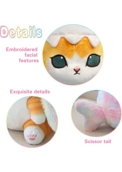 Peluş Yastık Sharkcat Peluş Sevimli Stres Giderici Sarılmalar Oyuncaklar Noel Cadılar Bayramı Doğum Günü Hediyeleri Çocuk Boys Için En Iyi Hediye (Dazzle. - Sarı, 12 Inç)1 (Yurt Dışından) modelleri