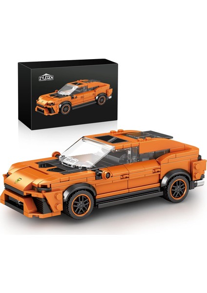 Urus Spor Araba Oyuncak Model Yapı Seti, Yetişkinler Için Moc Spor Araba Yapı Seti, Yetişkinler Gençler Çocuklar Için Koleksiyon Yarış Aracı Seti 3 4 5 6 7 8 9 10 (408 Adet)1 (Yurt Dışından)