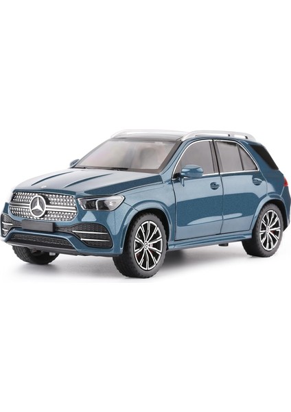 Uyumlu 1/24 Alaşım Döküm Benz Gle 350 Oyuncak Araba Ses ve Işık ile Geri Çekin Koleksiyon Model Araba Çocuklar Için Hediye (Mavi)1 (Yurt Dışından)