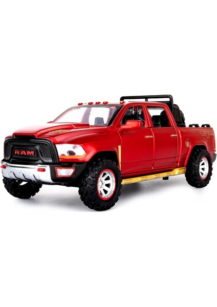 Ram 1500 Kamyonet Oyuncaklar Erkek Yaş 4-7 Için Döküm Metal Model Kamyonlar Açık Kapı Geri Çekin Oyuncak Arabalar Işıklar ve Ses ile Çocuklar Için Hediye 3-8 Yıl1 (Yurt Dışından)