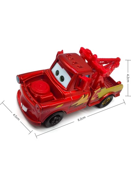 Arabalar 2 ve Arabalar 3 Çocuk Araba Oyuncakları Kırmızı Mater Döküm Model Araç Doğum Günü Pastası Topper Stocking Stuffers Erkek Çocuklar Için1 (Yurt Dışından) modelleri