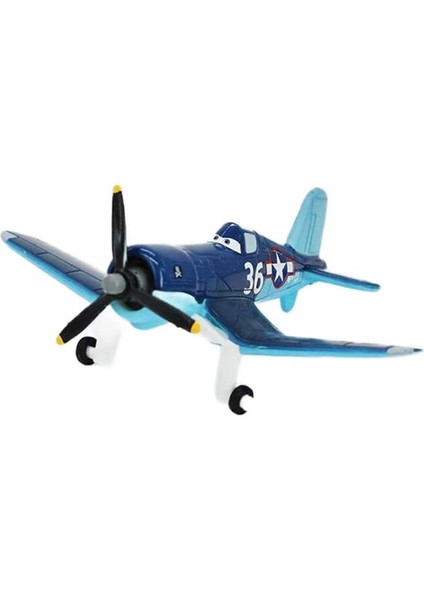 Secxifeo Uçaklar No.7 Dusty Crophopper 1:55 Metal Döküm Eğitici Oyuncaklar Uçaklar Modeli (Kaptan 36)1 (Yurt Dışından)