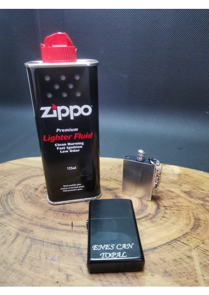 Isme Özel Zippo Benzin,zippo Çakmak ve Zippo Kibrit Çakmak