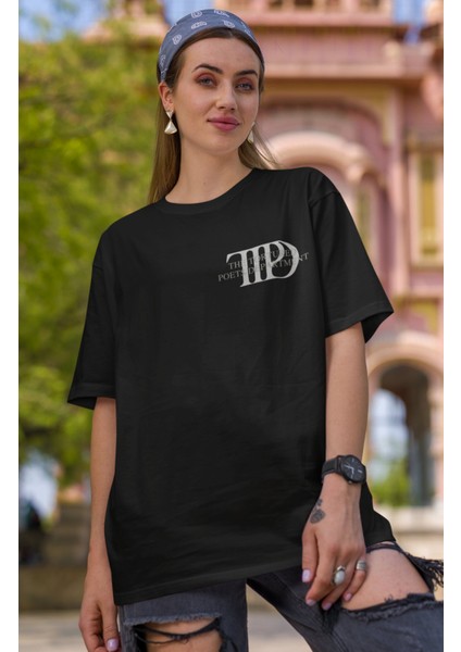 Ttpd Albüm Şarklıları Yazılı Sırt Baskılı T-Shirt, Taylor Swift Baskılı Tişört