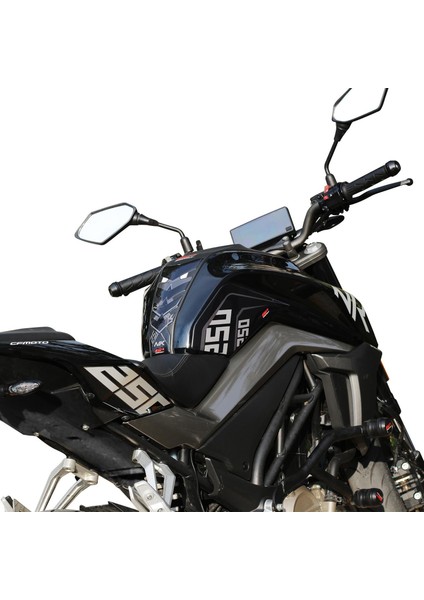 CF Moto 250 NK 2018-2022 Uyumlu Tank Pad Seti Gri indirimleri