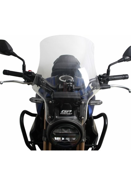 Honda CB125R / CB250R 2018-2024 Uyumlu Tur Camı Siyah 49 cm fiyatları