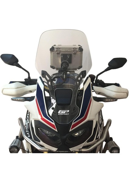 Honda Africa Twin CRF1000L 2016-2019 Uyumlu Ön Cam Füme 49 cm