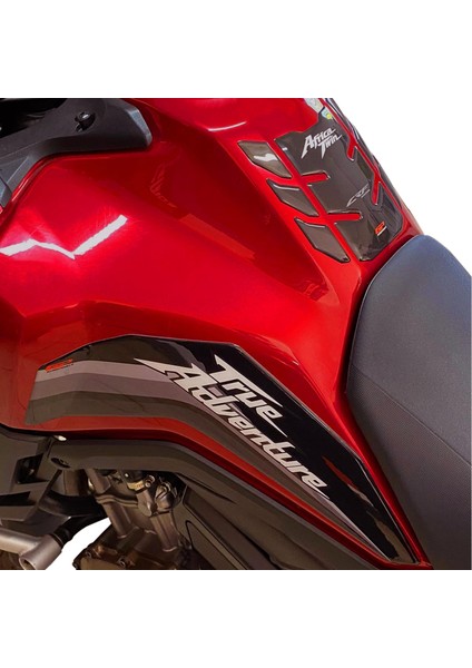 Honda Africa Twin CRF1000L Adventure 2016-2019 Uyumlu Tank Pad Seti Kırmızı fiyatları