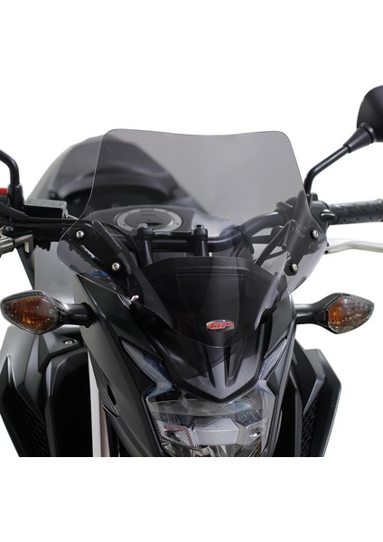 Honda CB500F 2014-2020 Uyumlu Kısa Ön Cam Siyah 30 cm