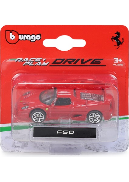 No 56005-F50 Kırmızı 1:64 Model Araba (Yurt Dışından)