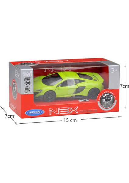 Mclaren 675LT Coupe Yeşil 1:79 Mclareno cl Ca5 (Yurt Dışından)