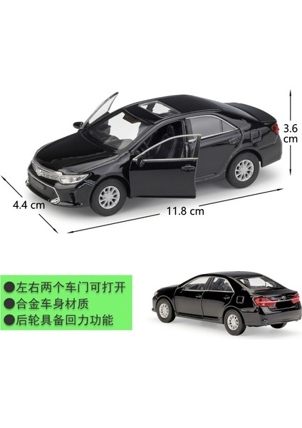 43728 Toyota Camry Siyah 1:34-39 Model Araba (Yurt Dışından) fiyatları