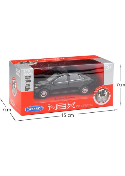 43728 Toyota Camry Siyah 1:34-39 Model Araba (Yurt Dışından) fırsatları