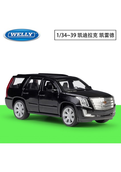 2017 Cadillac Escalade Siyah 1:34-39 Model Araba (Yurt Dışından) fiyatları