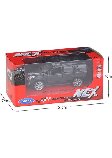 2017 Cadillac Escalade Siyah 1:34-39 Model Araba (Yurt Dışından) indirimleri
