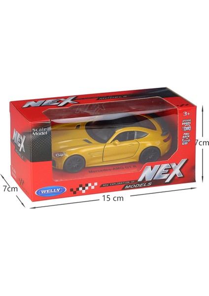 Mercedes Amg Gt R Sarı 1:34-39 Model Araba (Yurt Dışından) indirimleri