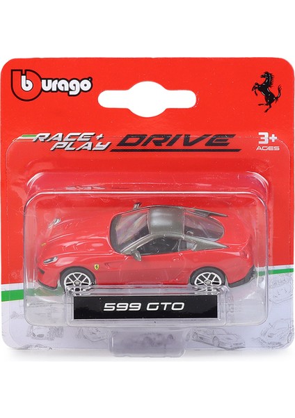 No 56002-599 Gto Kırmızı 1:64 Model Araba (Yurt Dışından)