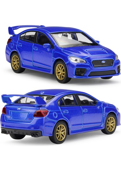43693 Subaru Wrx Sti Mavi 1:34-39 Model Araba (Yurt Dışından) modelleri
