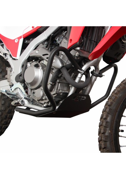 GP Kompozit Honda CRF250L 2013-2024 Uyumlu Karter ve Motor Koruma Demiri Siyah