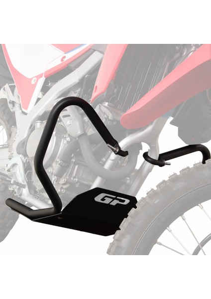 GP Kompozit Honda CRF250L 2013-2024 Uyumlu Karter ve Motor Koruma Demiri Siyah