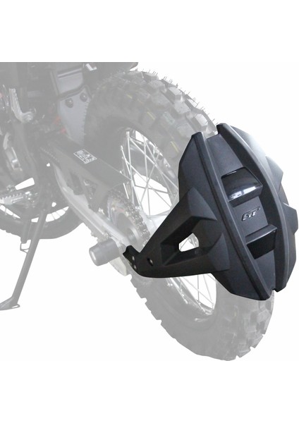 Honda CRF250L / CRF250 Rally 2013-2024 Uyumlu Arka Çamur Sıyırıcı Siyah