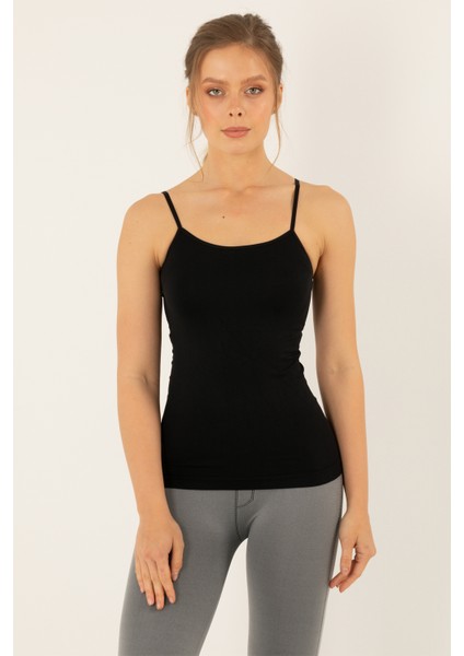 Seamless Dikişsiz Ince Askılı Tişört